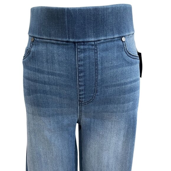 Liverpool Los Angeles Womens Skinny Jeans Size 29 8 High Rise Pull On Stretch De - Picture 6 of 12